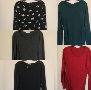 XL Maternity 5 Shirt Bundle Smallshow
